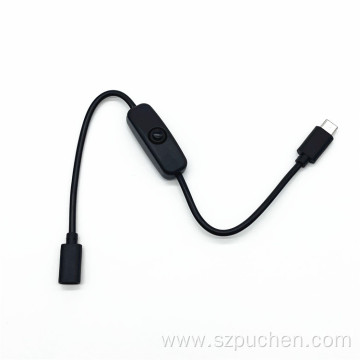 501 Button Switch Type-C Power Cable